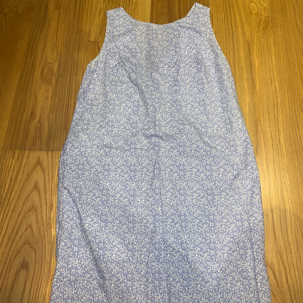 GAP Blue and white shirt dress